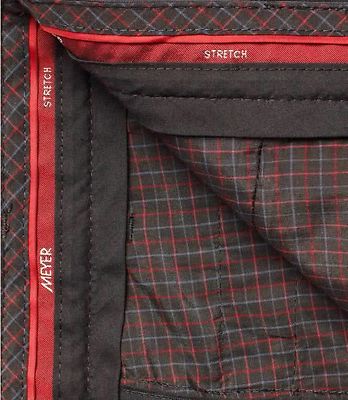 Meyer roma mustat puuvillahousut