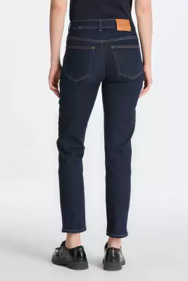 Gant slim fit cropped tummansiniset farkut