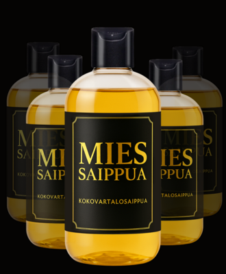 Mies saippua jotain mitä jokainen mies tarvitsee