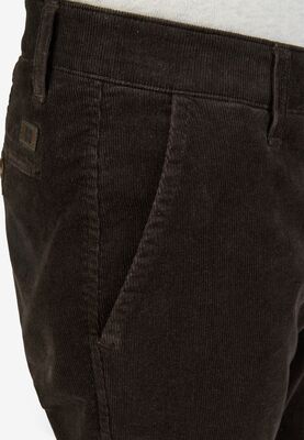 Club Comfort ruskeat valosamettihousut