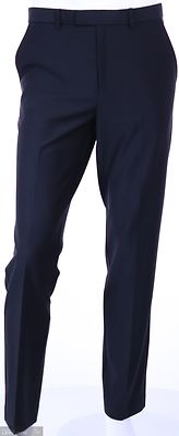 FK kotimaiset mustat joustavat miesten suorat housut