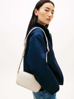 Tommy Hilfiger luonnonvalkoinen käsilaukku