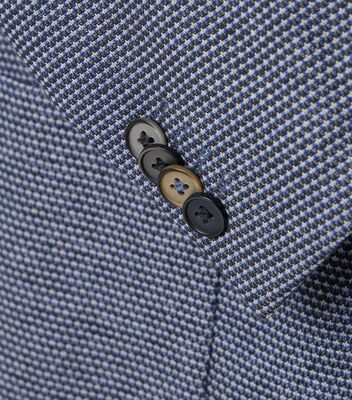 Venti sininen joustava jersey irtotakki