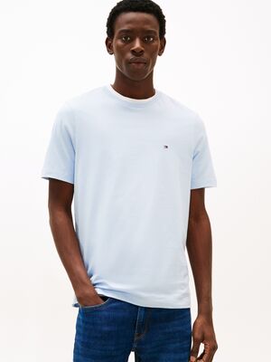 Tommy HIlfiger vaaleansininen regular fit t-paita