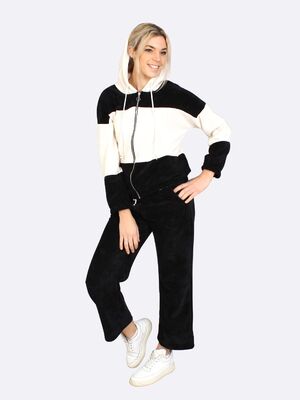 Hegler mustaharmaa neuletakki vetoketjulla