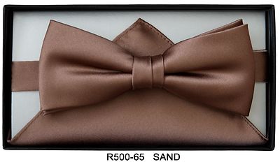 Matex ruskea rusetti ja taskuliina