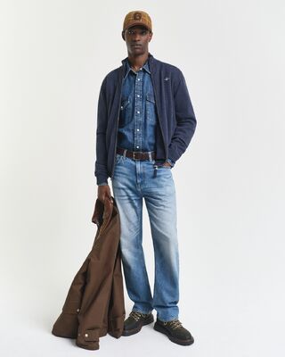 Gant siniharmaa villaneuletakki