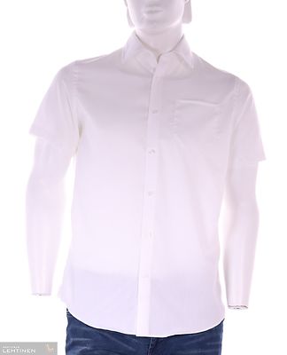 Petrifun valkoinen lyhythihainen paita wash, hang & wear B-malli