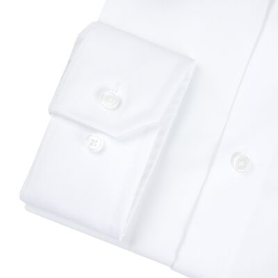 Petrifun valkoinen modern fit mitoituksen kauluspaita