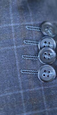 Buzo Alexander tummanharmaa ruudullinen irtotakki