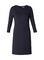 Base Level tummansininen kotelomekko