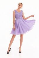 Dresseo laventelin sävyinen lyhyt juhlamekko