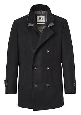 S4 musta nuorekas villakangastakki