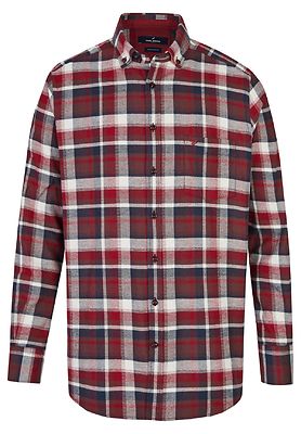 Daniel hechter punainen ruudullinen flanellipaita