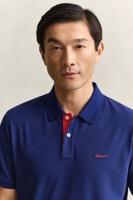 Gant sininen regular fit pikeepaita