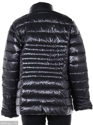 Etage musta kevyt toppatakki