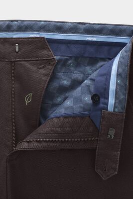 Meyer viininpunaiset Bonn-mallin puuvillahousut