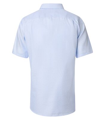 Casamoda vaaleansininen comfort fit lyhythihainen kauluspaita