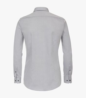 Venti vaaleanharmaa body fit kauluspaita