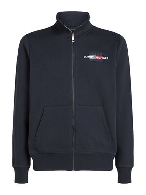 Tommy Hilfiger tummansininen collegetakki