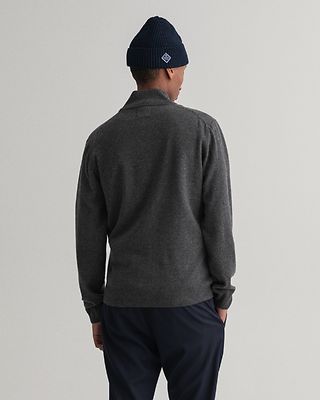 Gant tummanharmaa villaneuletakki