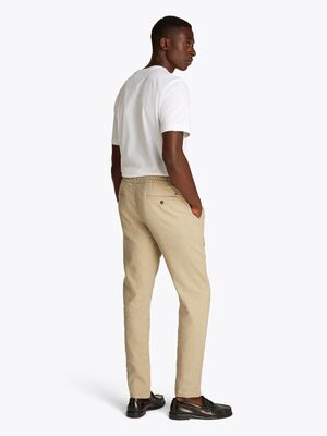 Tommy Hilfiger beiget pellavahousut