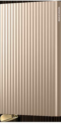 Secrid kullansävyinen pankkikorttien turvakotelo