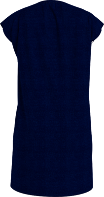 Tommy Hilfiger tummansininen hihaton trikoomekko