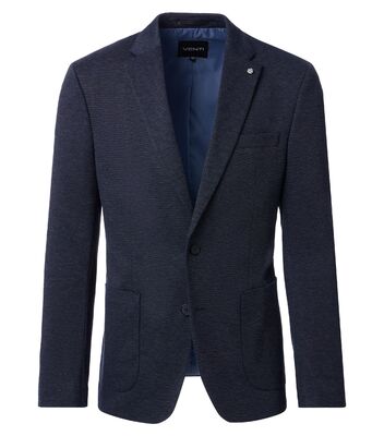 Venti sininen joustava modern fit irtotakki