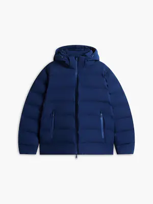 Tommy Hilfiger sininen paksu toppapusakka