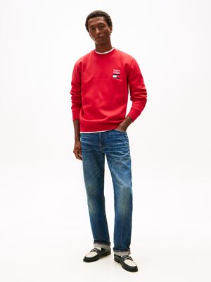 Tommy Hilfiger punainen collegepusero