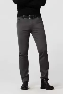 Meyer harmaat puuvillahousut