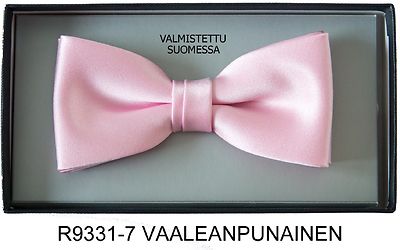 Matex vaaleanpunainen rusetti sekä taskuliina