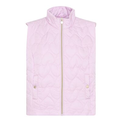 Micha roosan sävyinen lyhyt toppaliivi