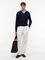 Tommy HIlfiger tummansininen puuvillaneule