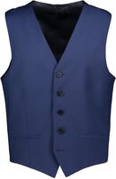 Turo sininen slim fit liivi puvulle