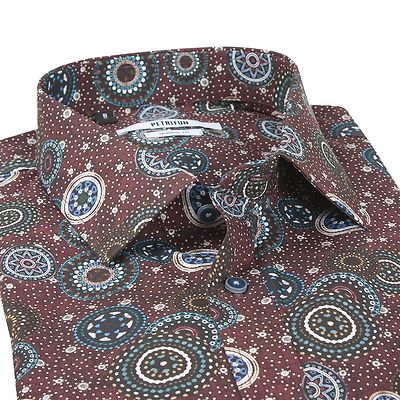 Petrifun kuviollinen pitkähihainen B-mitoituksen paita