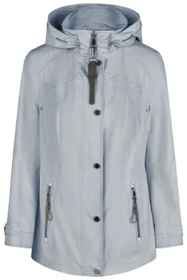 Barbara Lebek vaaleansininen tekninen kevättakki