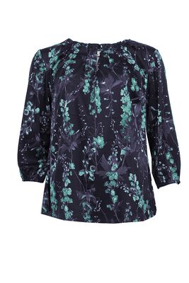 STI juhlava kukallinen pusero