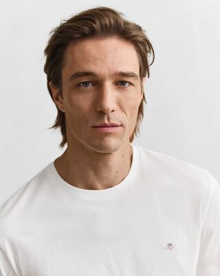 Gant valkoinen lyhythihainen T-paita