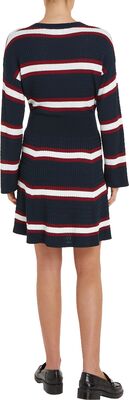 Tommy Hilfiger raidallinen neulemekko