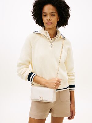 Tommy Hilfiger luonnonvalkoinen naisellinen käsilaukku