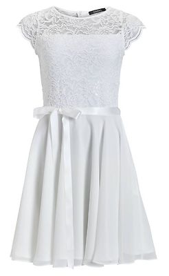 Swing valkoinen juhlamekko