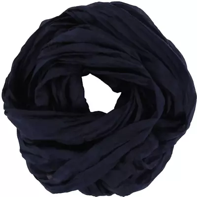 Lasessor tummansininen tuubihuivi