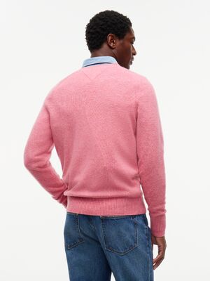 Tommy Hilfiger vaaleanpunainen villaneulepusero