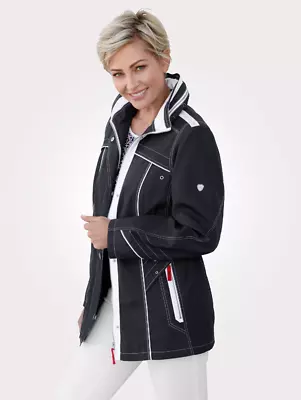 Lebek tummansininen kevät takki