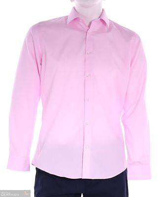 Petrifun vaaleanpunainen slim fit paita