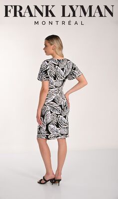 Frank Lyman vuoriton kietaisumallinen juhlamekko