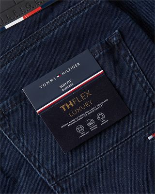 Tommy Hilfiger tumansiniset slim fit farkut