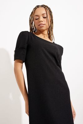 Joseph Ribkoff musta joustava mekko